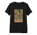 Football Mom Tarot Card Skeleton Game T-Shirt - Minimalist Print Men Women - T-Shirt, Sweatshirt, Hoodie