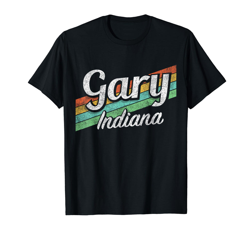 Gary Indiana Distressed T-Shirt - Fun Novelty Design Unisex - T-Shirt, Sweatshirt, Hoodie