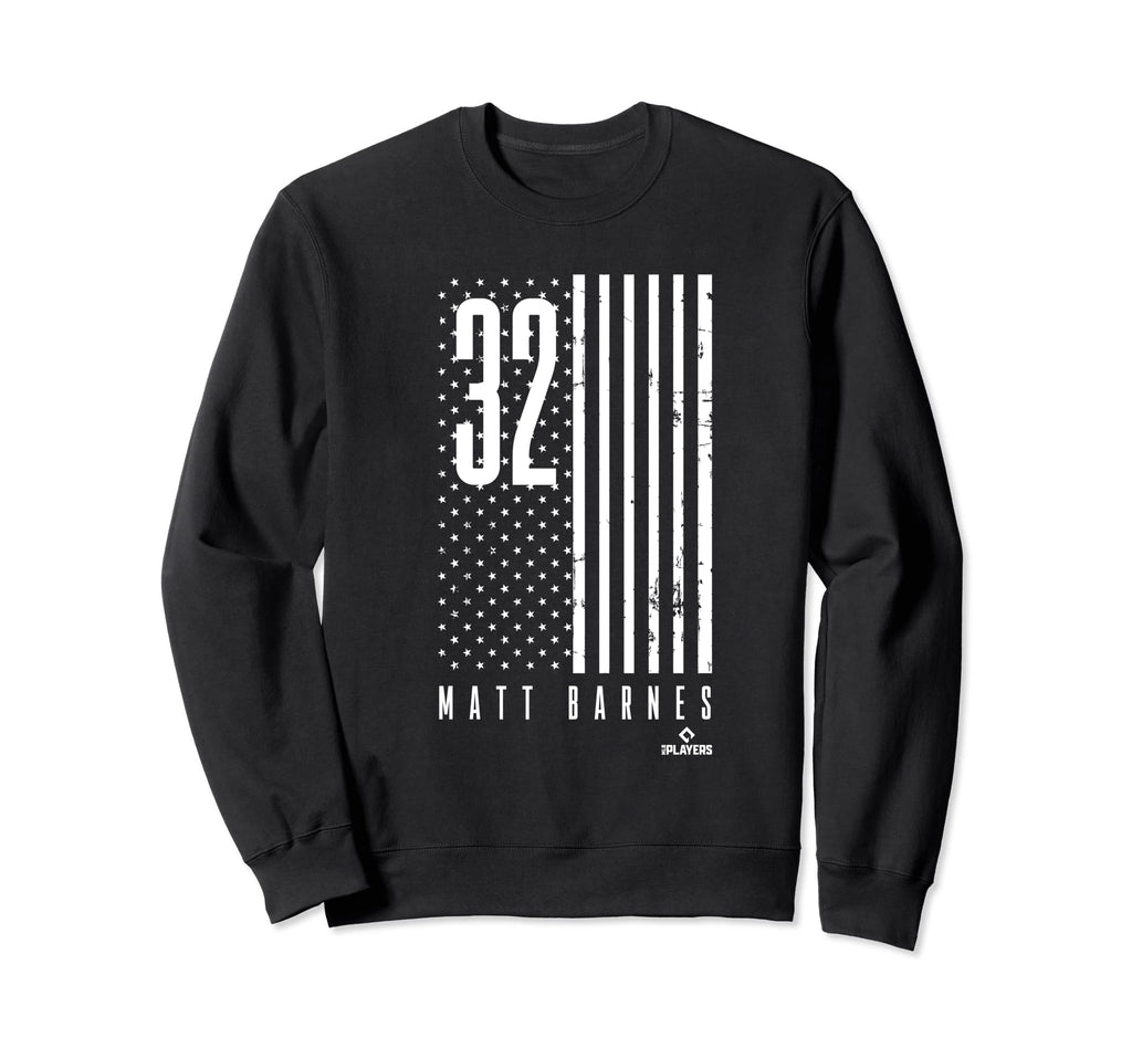 Matt Barnes American Flag Boston Sweatshirt - Graphic Print for Adults - T-Shirt, Sweatshirt, Hoodie