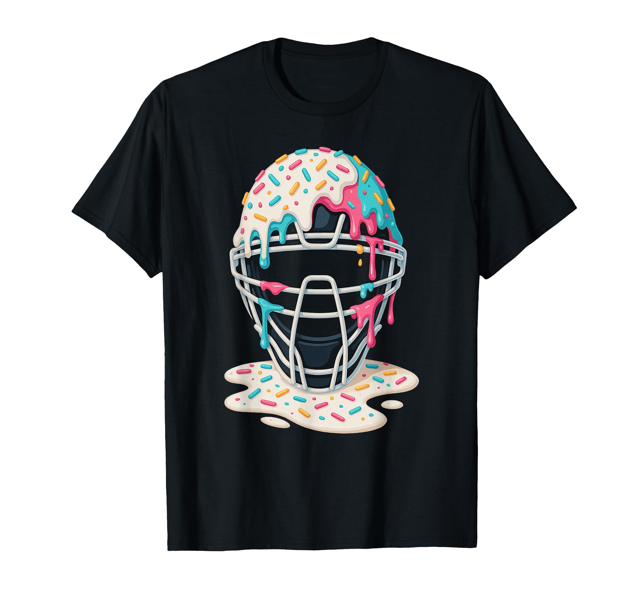 Ice Cream Drip Catcher Mask Summer T-Shirt - Streetwear Style Unisex - T-Shirt, Sweatshirt, Hoodie