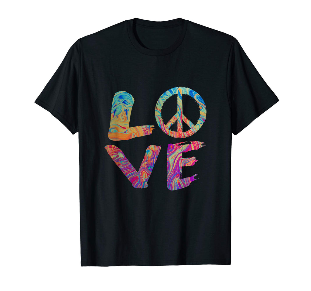 Hippie Peace Sign Gift Hoodie - Minimalist Print for Adults - T-Shirt, Sweatshirt, Hoodie