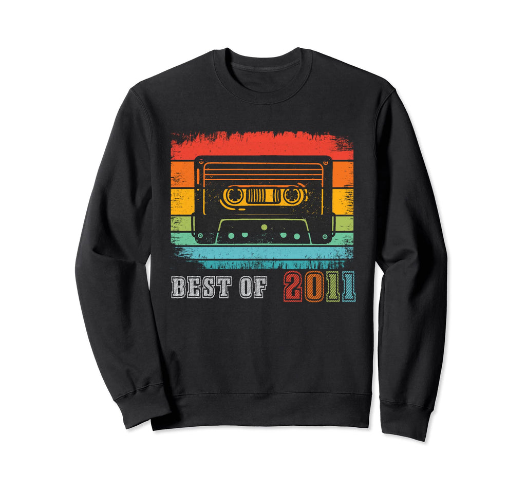 Best 2011 Cassette Tape 12 Years Old Sweatshirt - Streetwear Style Unisex - T-Shirt, Sweatshirt, Hoodie