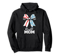 Ball Mom Baseball Volleyball Mom Hoodie - Fun Novelty Design Men Women - T-Shirt, Sweatshirt, Hoodie