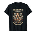 Mechanic Hot Rod Garage Pin Up T-Shirt - Graphic Print Men Women - T-Shirt, Sweatshirt, Hoodie