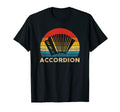 Air Accordion Silhouette Sunset T-Shirt - Fun Novelty Design Men Women - T-Shirt, Sweatshirt, Hoodie