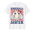 Baseball Sister Coquette Bow Sport T-Shirt - Minimalist Print Men Women - T-Shirt, Sweatshirt, Hoodie