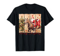 Cowboy Howdy Santa Western Cowgirl T-Shirt - Aesthetic Graphic Unisex - T-Shirt, Sweatshirt, Hoodie