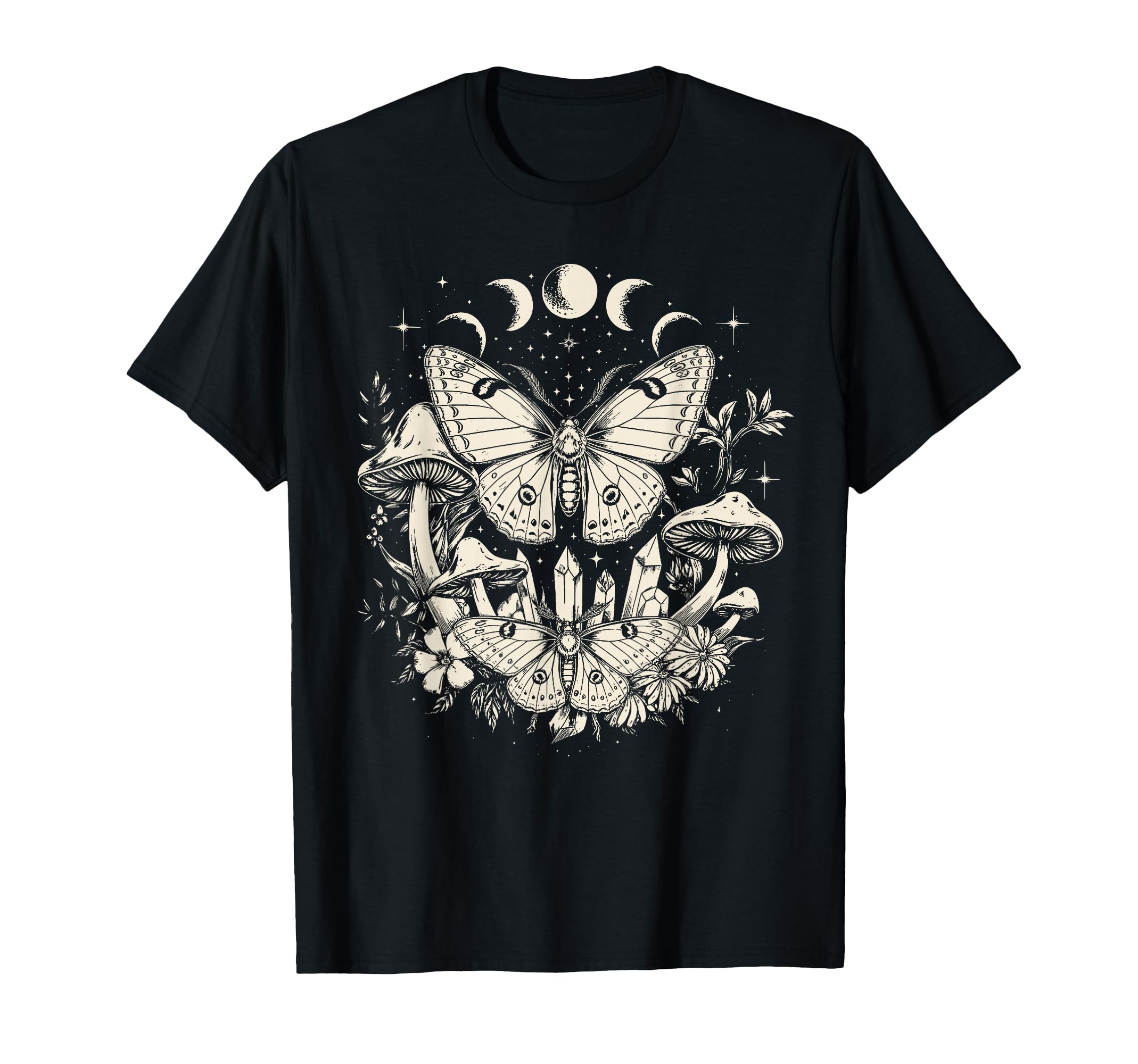 Butterfly Grunge Fairycore Therian T-Shirt - Custom Art Print Men Women - T-Shirt, Sweatshirt, Hoodie