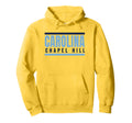 Striped Chapel Hill Blue Light Blue Stripe Hoodie - Novelty Apparel Unisex - T-Shirt, Sweatshirt, Hoodie