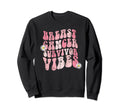 Breast Cancer Survivor Vibes 70S Sweatshirt - Custom Art Print Men Women - T-Shirt, Sweatshirt, Hoodie