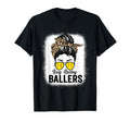 Busy Raising Ballers Softball T-Shirt - Casual Everyday Wear Men Women - T-Shirt, Sweatshirt, Hoodie