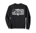 Skull Cat Skeleton Kitty Kitten Sweatshirt - Minimalist Print Unisex - T-Shirt, Sweatshirt, Hoodie