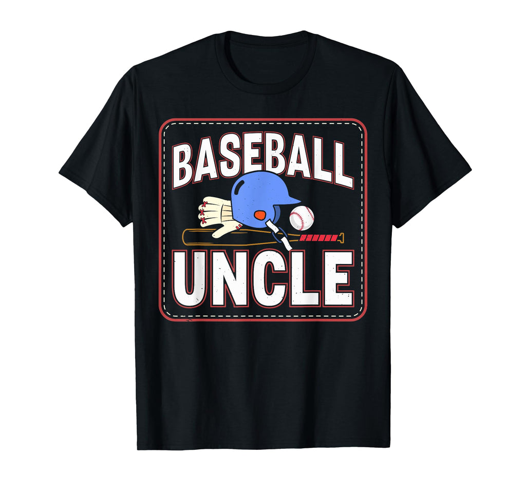 Proud Baseball Uncle Niece Nephew T-Shirt - Unique Graphic Men Women - T-Shirt, Sweatshirt, Hoodie