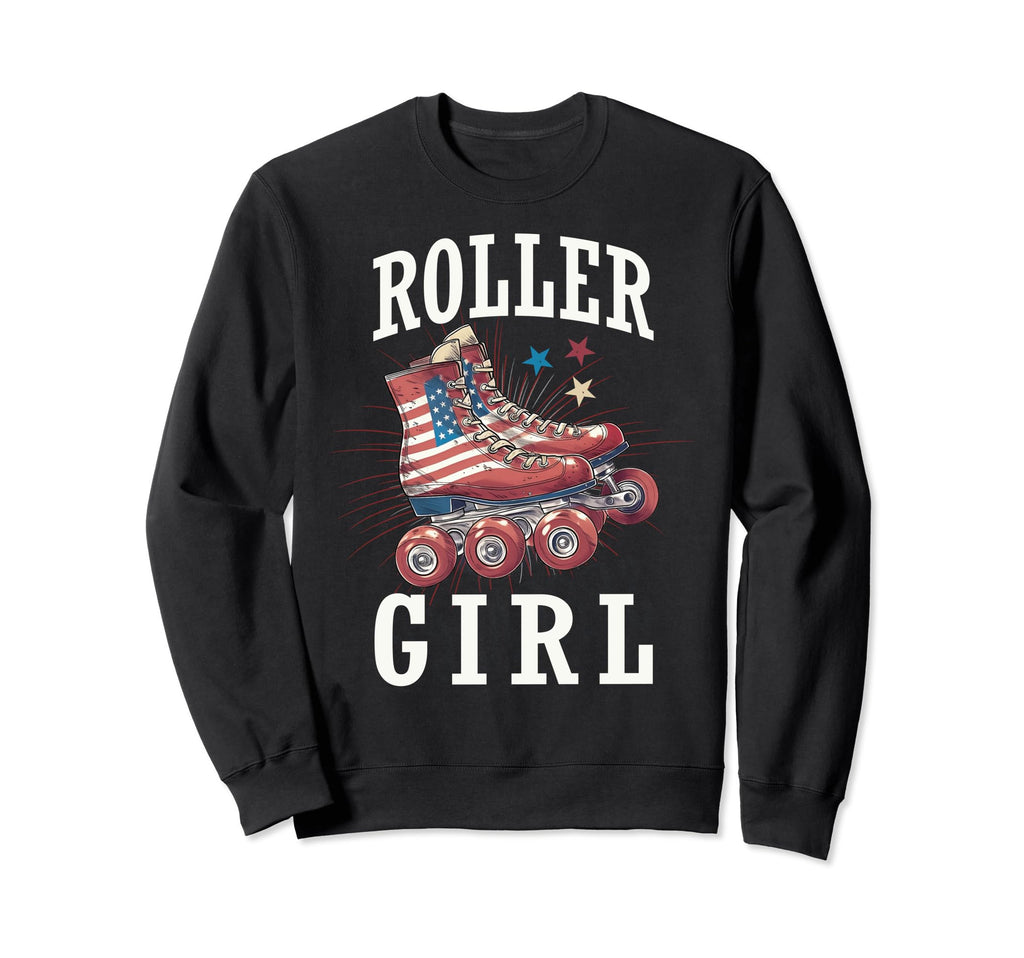 Roller Skating Funny Skaters Sweatshirt - Aesthetic Graphic Men Women - T-Shirt, Sweatshirt, Hoodie