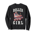 Roller Skating Funny Skaters Sweatshirt - Aesthetic Graphic Men Women - T-Shirt, Sweatshirt, Hoodie