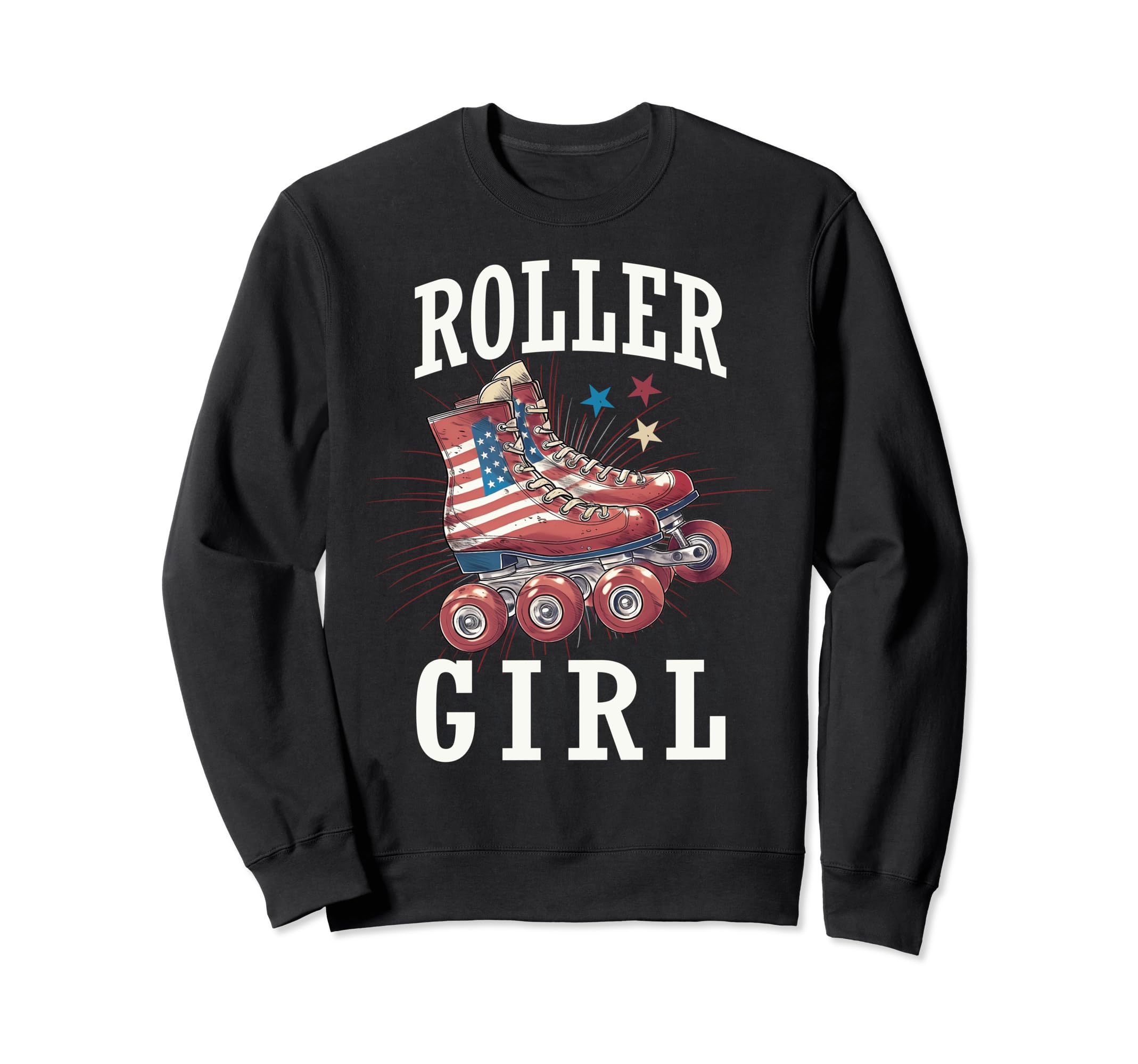 Roller Skating Funny Skaters Sweatshirt - Aesthetic Graphic Men Women - T-Shirt, Sweatshirt, Hoodie