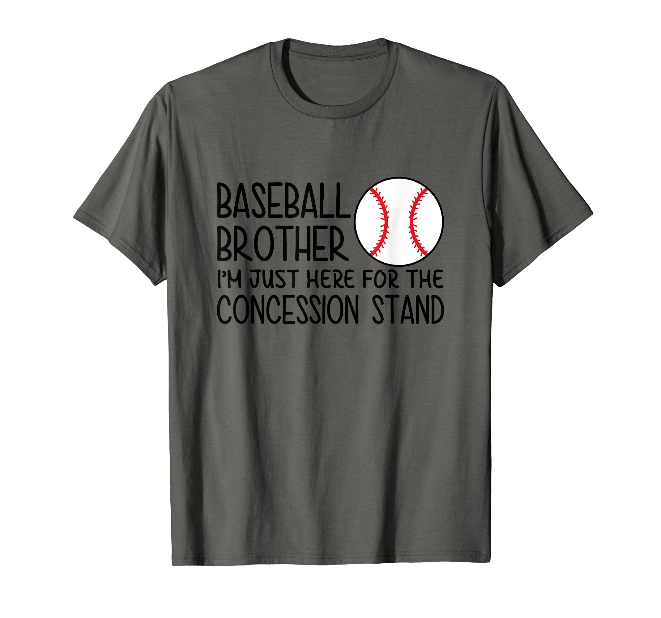 Funny Baseball Brother Sport Baseball T-Shirt - Custom Art Print for Adults - T-Shirt, Sweatshirt, Hoodie