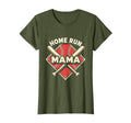 Home Run Mama Baseball Mom T-Shirt - Casual Everyday Wear for Adults - T-Shirt, Sweatshirt, Hoodie