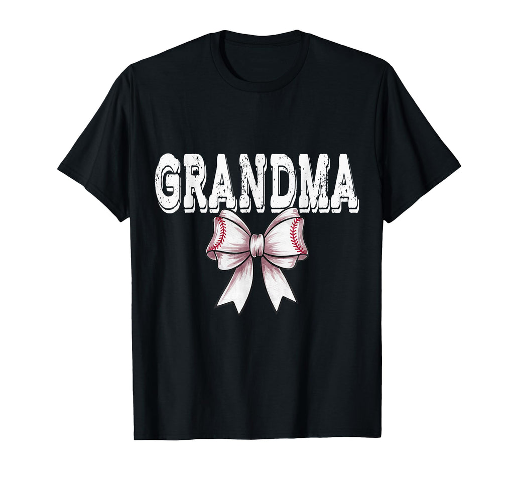 Coquette Baseball Bow Mom Sister T-Shirt - Minimalist Print for Adults - T-Shirt, Sweatshirt, Hoodie