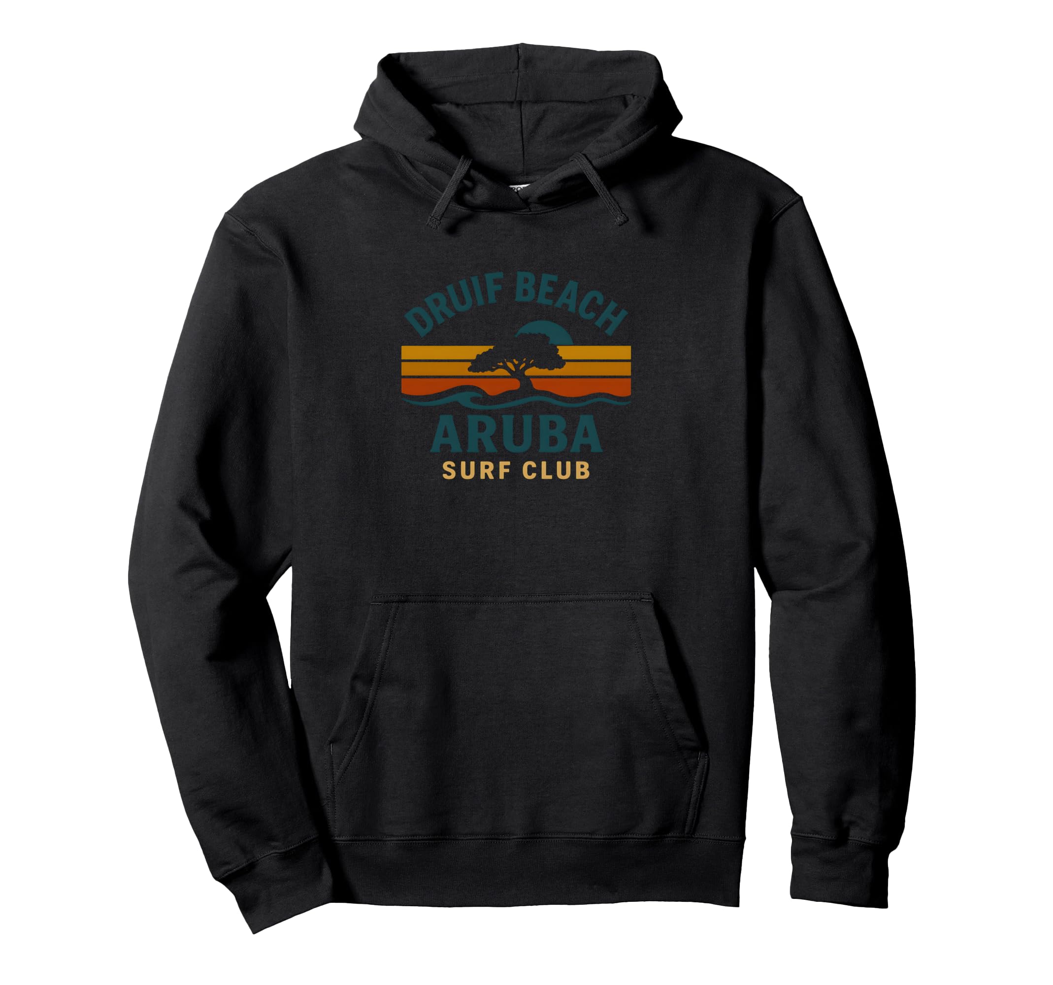 Druif Beach Aruba Surf Club Vacation Hoodie - Minimalist Print Unisex - T-Shirt, Sweatshirt, Hoodie