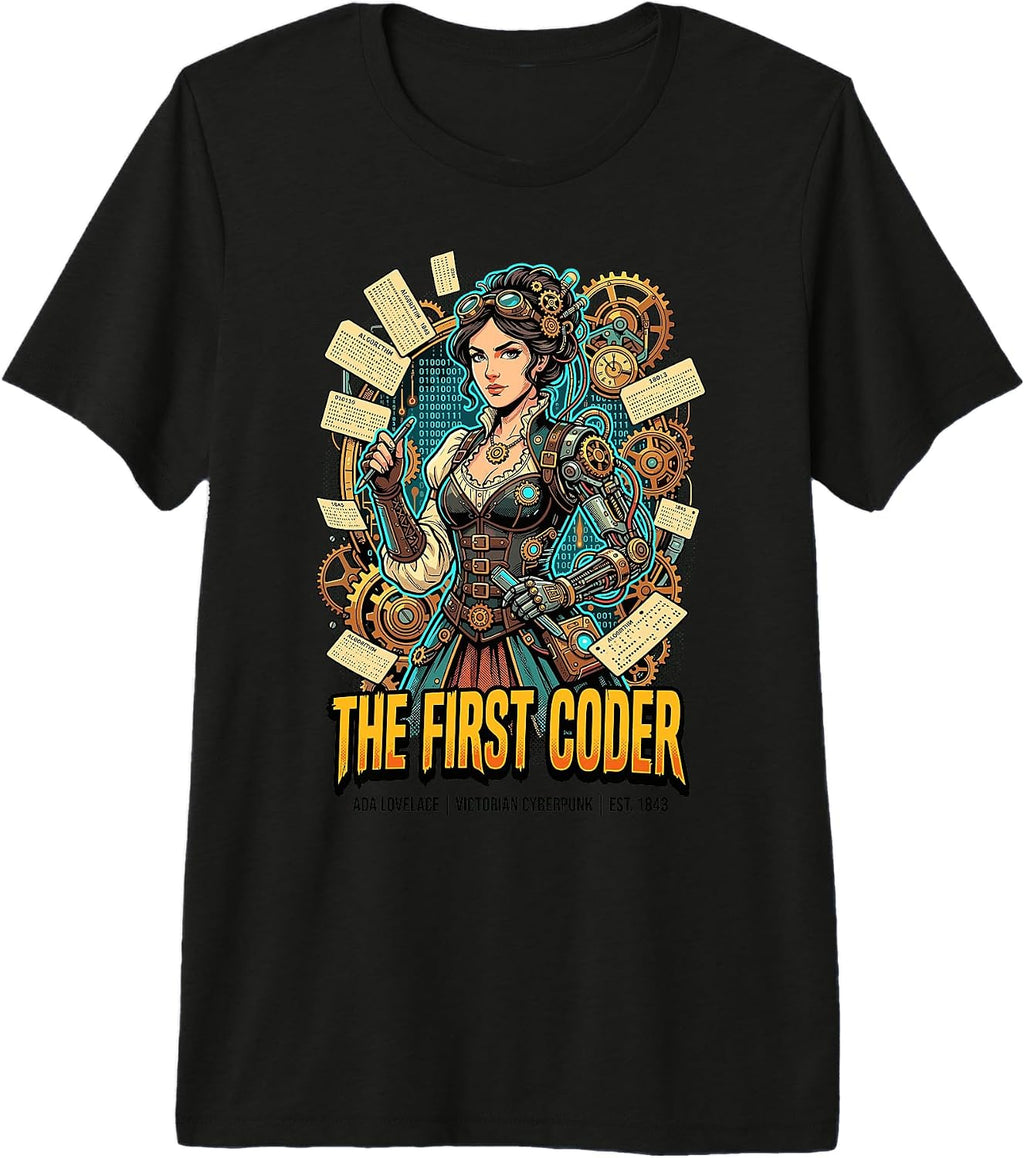 Algorithm Pioneers - Adult & Kids T-Shirts, Sweatshirts & Hoodies apparel design preview 1