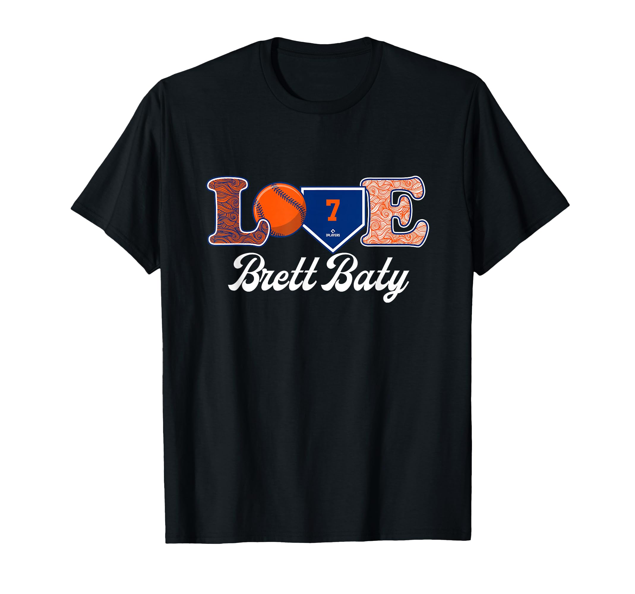 Love Brett Baty New York Baseball T-Shirt - Novelty Apparel for Adults - T-Shirt, Sweatshirt, Hoodie