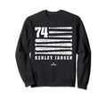 Kenley Jansen Flag Los Angeles Sweatshirt - Novelty Apparel Unisex - T-Shirt, Sweatshirt, Hoodie