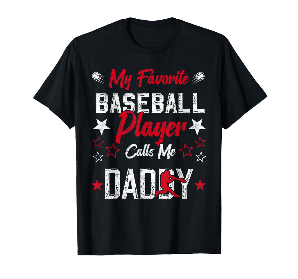 My Favorite Baseball Player Calls Me T-Shirt - Minimalist Print Men Women - T-Shirt, Sweatshirt, Hoodie