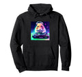 Hamster Vaporwave Dj Aesthetic Hoodie - Streetwear Style Men Women - T-Shirt, Sweatshirt, Hoodie