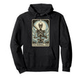 Skeleton Baseball Dad Tarot Card Hoodie - Casual Everyday Wear for Adults - T-Shirt, Sweatshirt, Hoodie