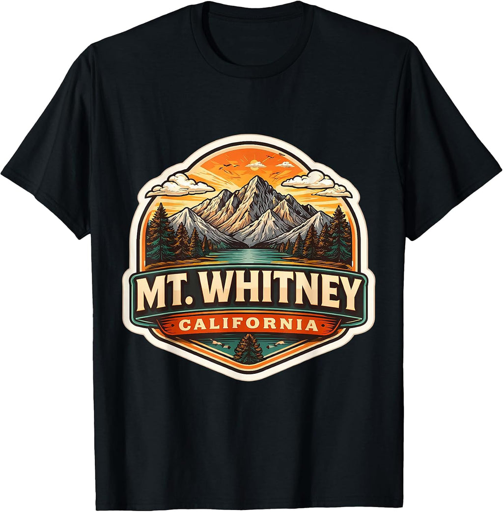Mount Whitney California Souvenir Visitor Merch - Adult & Kids T-Shirts, Sweatshirts & Hoodies apparel design preview 1