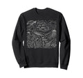 Sea Life Ocean Y2K Whale Orca Sweatshirt - Minimalist Print for Adults - T-Shirt, Sweatshirt, Hoodie