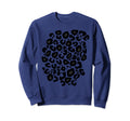 Black Cheetah Mcbling Aesthetic Sweatshirt - Trendy Graphic Men Women - T-Shirt, Sweatshirt, Hoodie