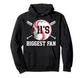 Number 11 Baseball Biggest Fan Mom Dad Hoodie - Novelty Apparel Men Women - T-Shirt, Sweatshirt, Hoodie