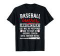 Baseball Brother Announcement T-Shirt - Casual Everyday Wear Unisex - T-Shirt, Sweatshirt, Hoodie