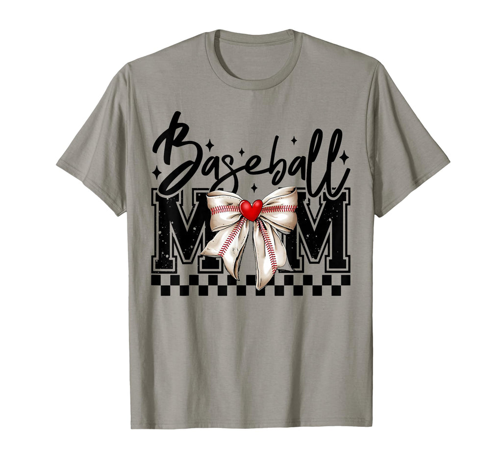 Baseball Mom Coquette Mothers Day Baseball T-Shirt - Trendy Graphic Unisex - T-Shirt, Sweatshirt, Hoodie