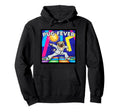 Pug Fever Disco Dog Hoodie - Graphic Print Unisex - T-Shirt, Sweatshirt, Hoodie