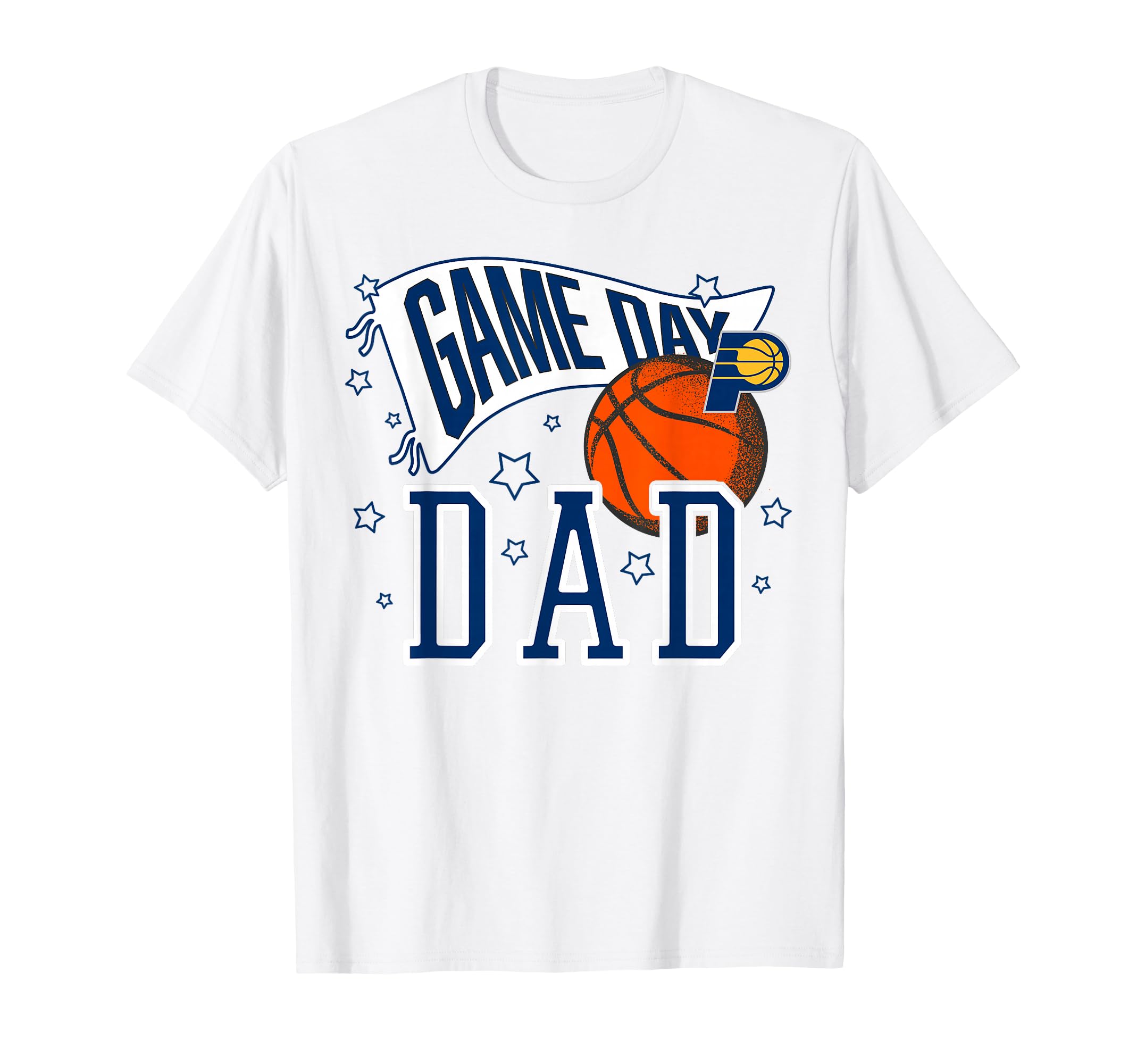 Nba Indiana Pacers Fathers Day Pennant T-Shirt - Unique Graphic Men Women - T-Shirt, Sweatshirt, Hoodie