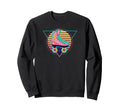 Futuristic Synthwave Roller Skate Sweatshirt - Novelty Apparel for Adults - T-Shirt, Sweatshirt, Hoodie