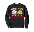 Grandma Both Proud Softball Sweatshirt - Unique Graphic for Adults - T-Shirt, Sweatshirt, Hoodie