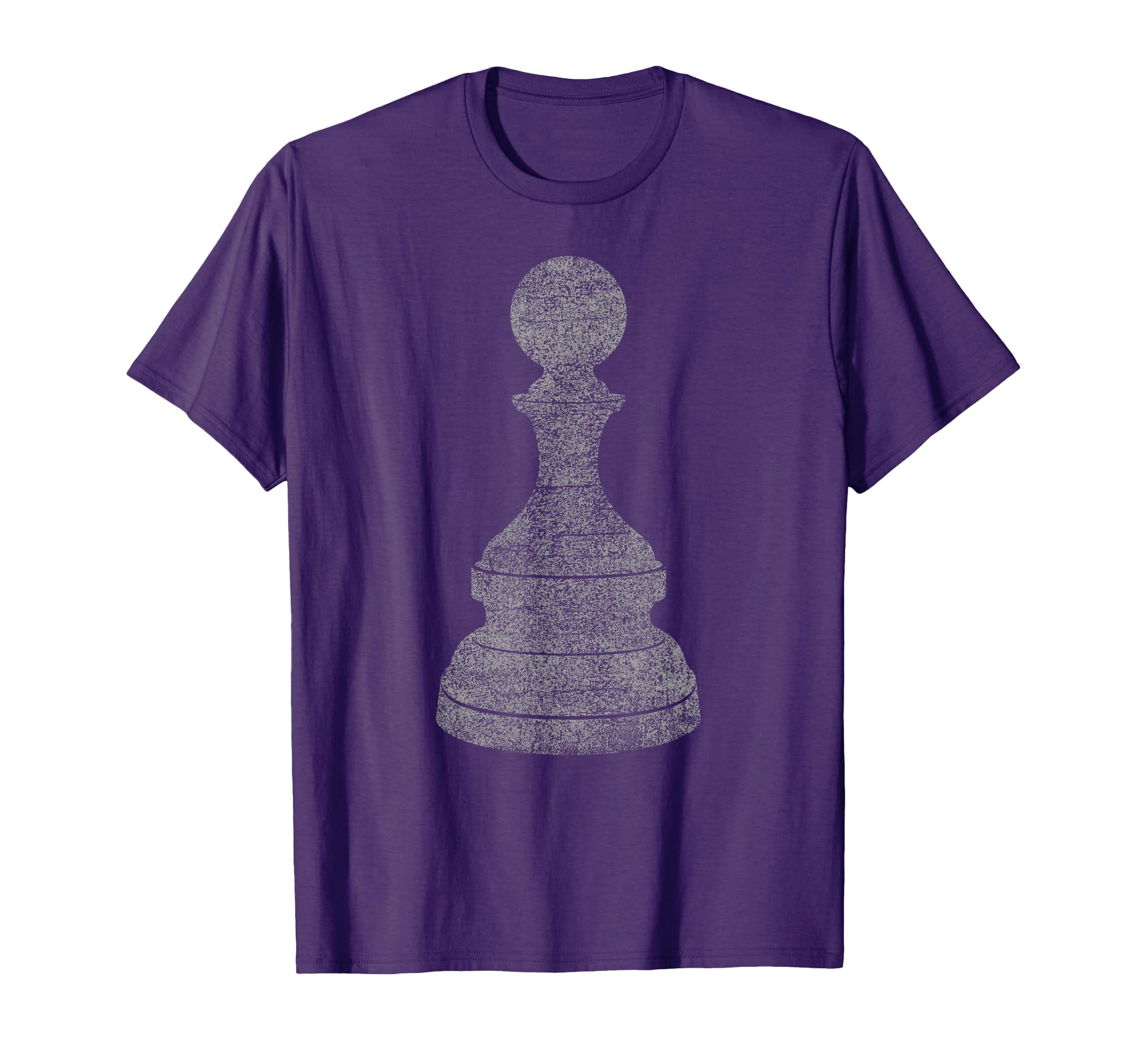 Distressed Chess Piece Pawn Chess T-Shirt - Casual Everyday Wear Unisex - T-Shirt, Sweatshirt, Hoodie