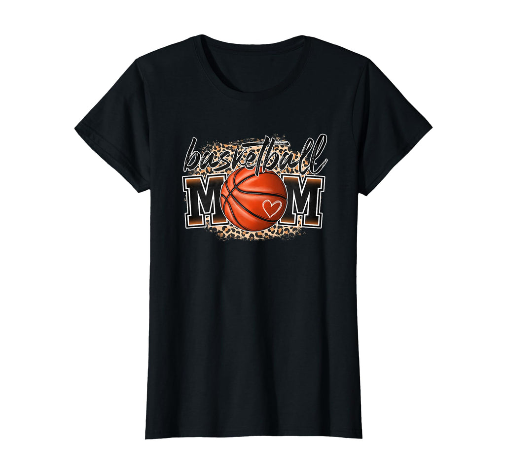 Game Day Leopard Womens Basketball T-Shirt - Aesthetic Graphic for Adults - T-Shirt, Sweatshirt, Hoodie