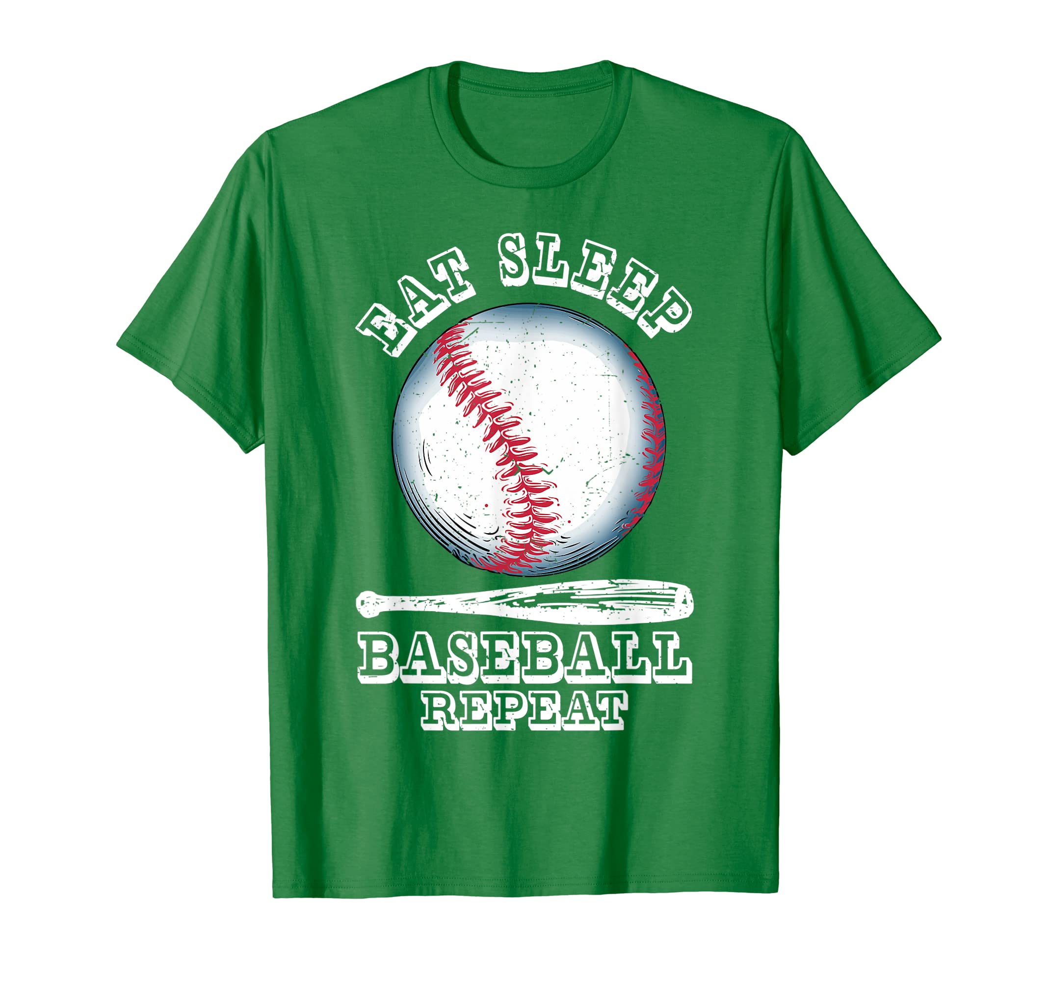 Eat Sleep Baseball Repeat Funny T-Shirt - Streetwear Style Men Women - T-Shirt, Sweatshirt, Hoodie