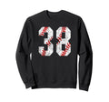 Baseball Mom 38 Jersey Baseball Sweatshirt - Custom Art Print Men Women - T-Shirt, Sweatshirt, Hoodie