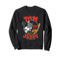 Tom And Jerry Baseball Bat And Pipe Sweatshirt - Streetwear Style Unisex - T-Shirt, Sweatshirt, Hoodie