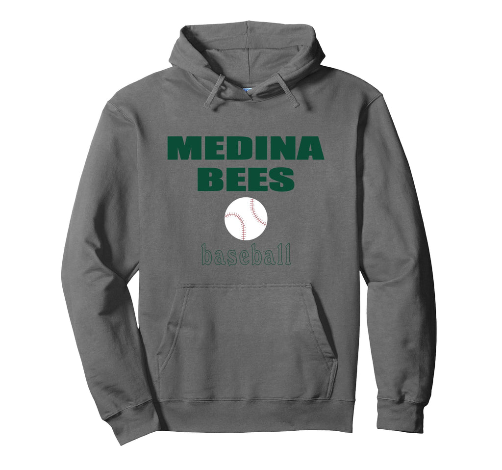 Medina Bees Baseball Hometown Family Hoodie - Fun Novelty Design Unisex - T-Shirt, Sweatshirt, Hoodie