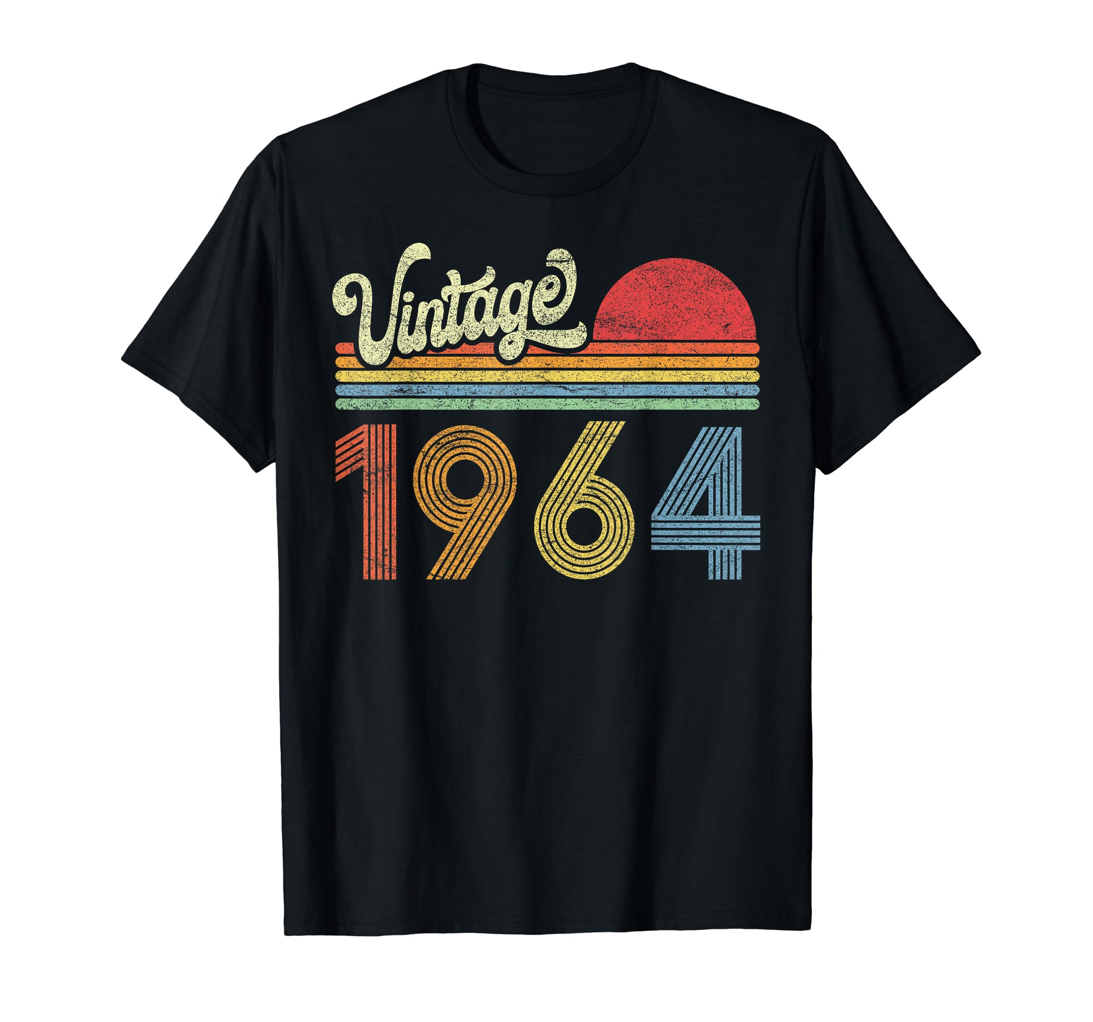 1964 Birthday Gift Born Made 1964 Sunset T-Shirt - Streetwear Style Unisex - T-Shirt, Sweatshirt, Hoodie