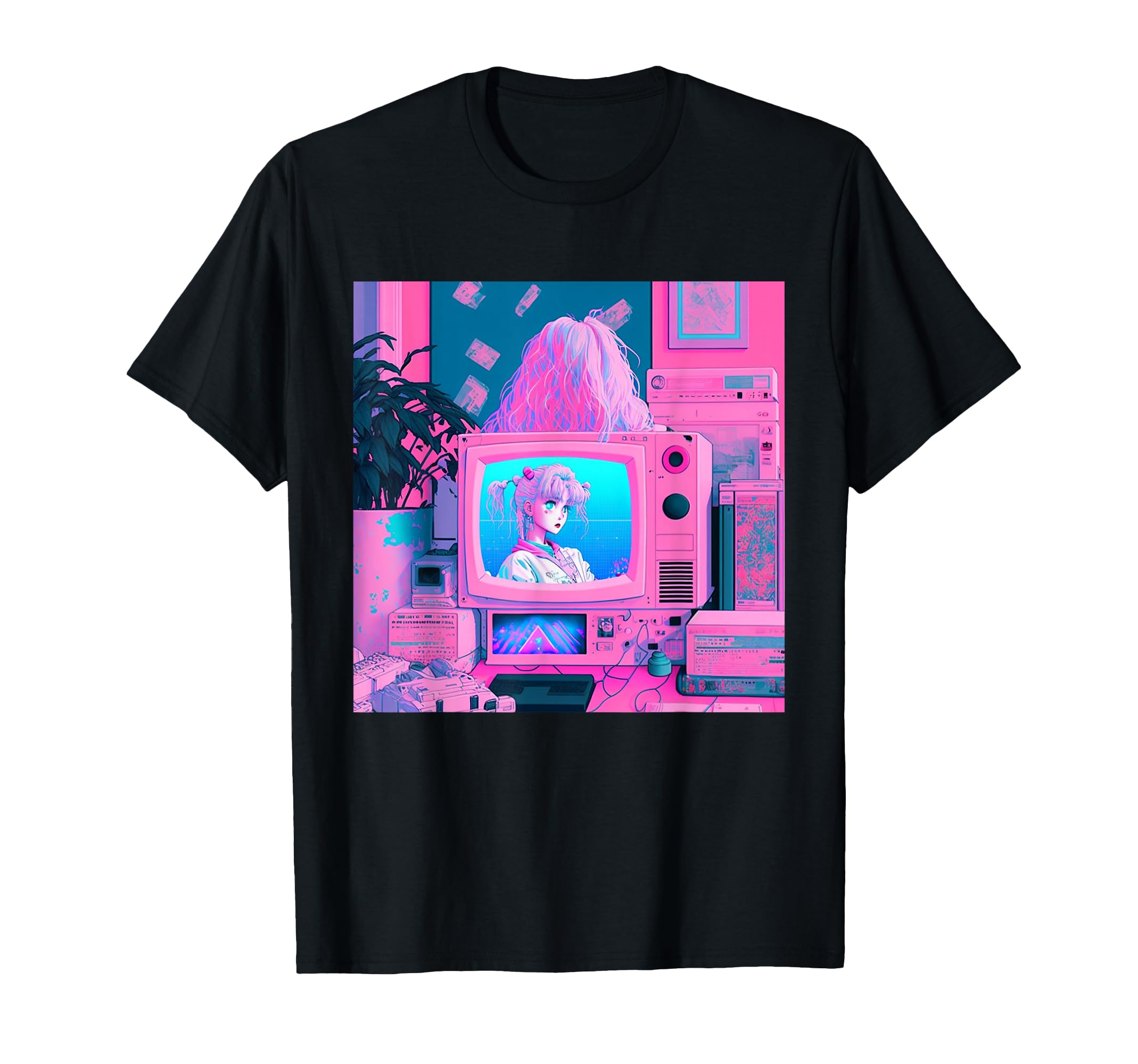 Vaporwave Aesthetic 90S Egirl Japanese T-Shirt - Aesthetic Graphic Unisex - T-Shirt, Sweatshirt, Hoodie