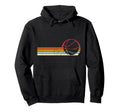Basketball Sunset Distressed Hoodie - Minimalist Print Unisex - T-Shirt, Sweatshirt, Hoodie