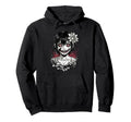 Japanese Goth Hannya Oni Mask Japan Hoodie - Graphic Print Men Women - T-Shirt, Sweatshirt, Hoodie